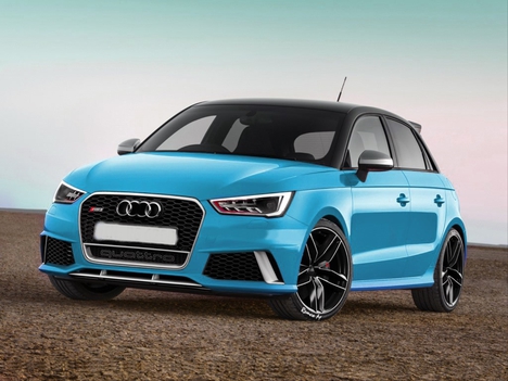 AUDI A1 2016+ IÇIN UYUMLU RS1 PANJUR SIYAH KROM ÇERÇEVE